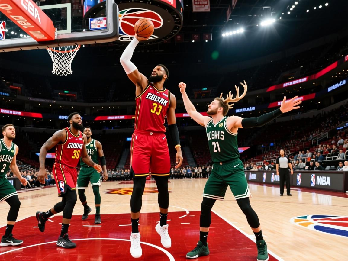 热火不敌雄鹿,字母哥率队取得胜利 第3张