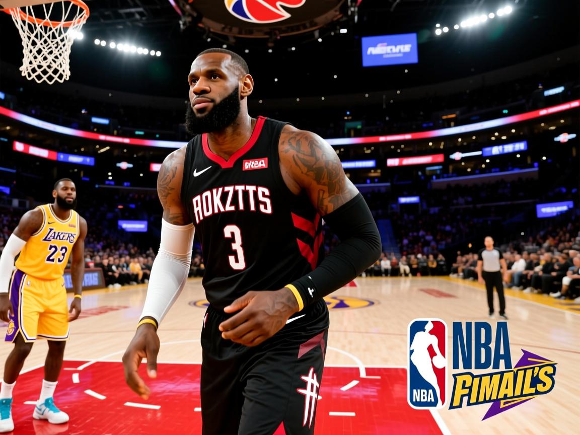 NBA总决赛火箭vs湖人，詹姆斯连续3场超低迷表现