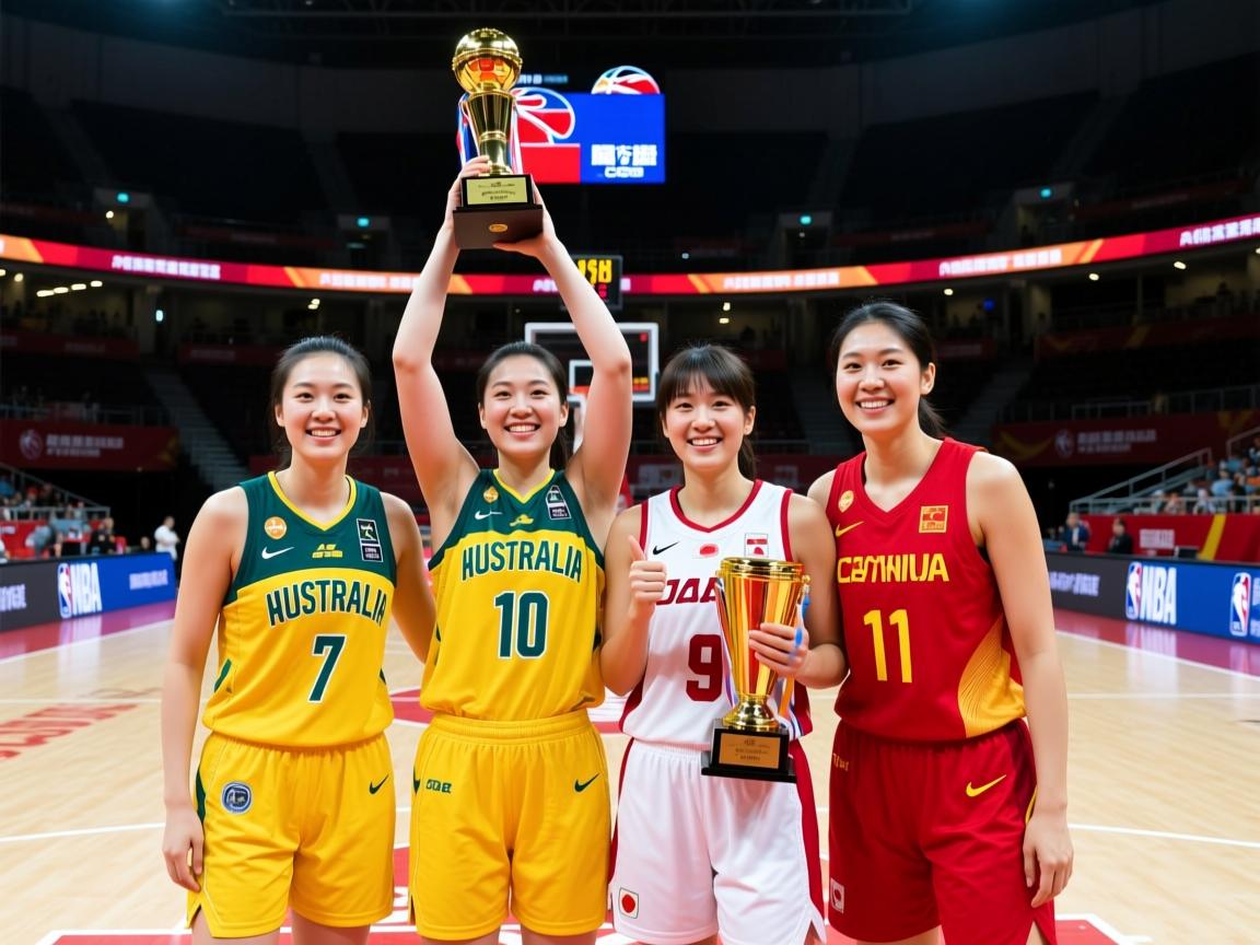 亚洲杯：澳大利亚女篮险胜日本首次夺冠日本连两届亚军中国季军的简单介绍  第2张